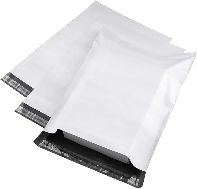 100PCS Poly Mailers 14.5x19 Inch - Self Adhesive Shipping Bags - Strong Thick Mailing Bags for Clothing, Lightweight Shipping Envelopes, Waterproof and Tear-Proof Postal Bags