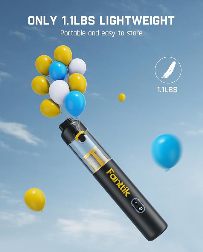 Fanttik Slim V8 APEX Car Vacuum, 4-in-1 Portable Mini Cordless Vacuum with 19000pa Suction Power, Type-C Charge, 2 Suction Modes, Handheld Vacuum for Small Jobs, Car, Office Desk, Keyboards (Black)