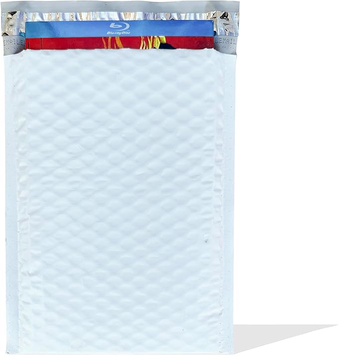 #0 Poly Bubble Mailers 6.5x10 Inch, Padded Envelopes Bags with self Seal, Cushioned Bubble Lined Mailer, 6.5"x 9" Usable Space, 250 Pack, Lightweight water-resistance Shipping Bag Mailer