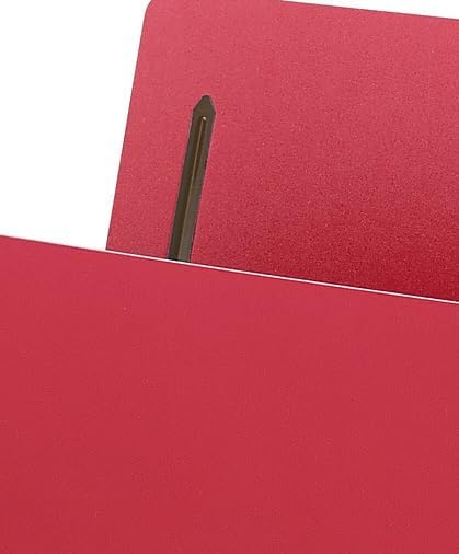 Staples Classification Folder, 3/4" Expansion, Letter Size, Red, 50/Box (ST62546)