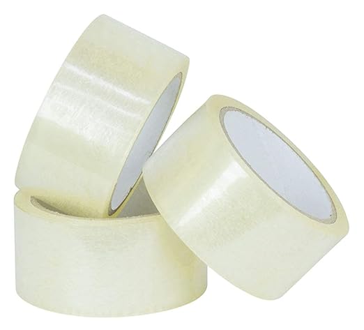 ABC Carton Sealing Tape 1,89 Inches Wide x 218.72 yd Length. 36 Rolls of Clear Moving Tape for Boxes. Box Tape for Moving, Packing, Shipping, and Mailing. 1.75 mil Thick Acrylic Shipping Tape Rolls