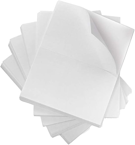 8.5" x 5.5" Half Sheet Self Adhesive Shipping Labels for Laser or Inkjet Printer (1000 Labels)