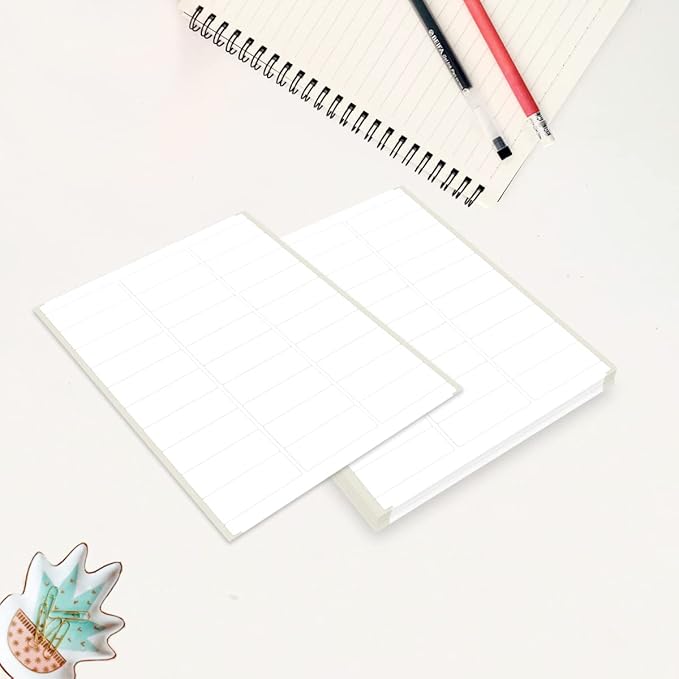 Printable Address Labels for Laser & Inkjet Printers Blank Mailing Labels 30 Labels per Sheet 2.625 x 1 Inch (3000/100 Sheets)