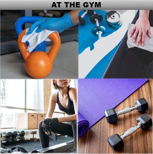 Table Top And Counter Cleaning Wipes Pack of 12 Pouches Containing 80 Count 10.5" x 7.75" Pre-Moistened Wipes With High Shine Formula Perfect For Use at Home or Restaurants Clinics, Office