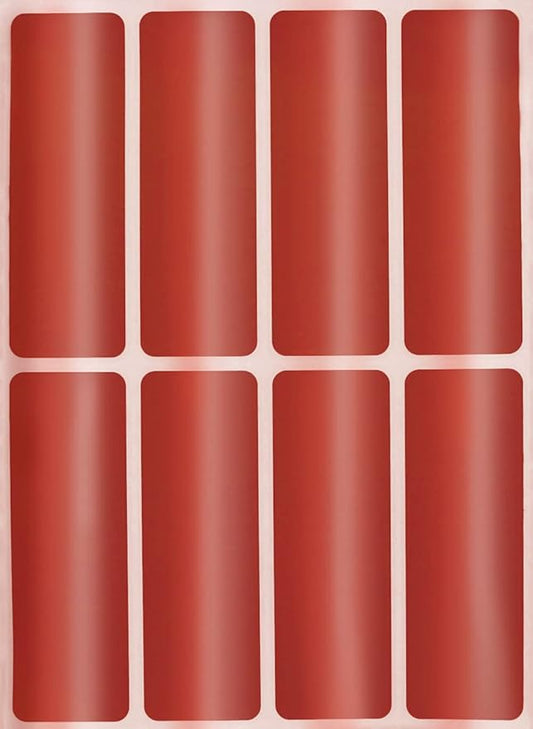 Royal Green Rectangular Sticker Color Coded Write on Labels for Organizing, and Moving 3x1 inch Stickers Writable Labels Gift Tags for Home, Office, and School Projects, 400-Pack (Metallic Red)