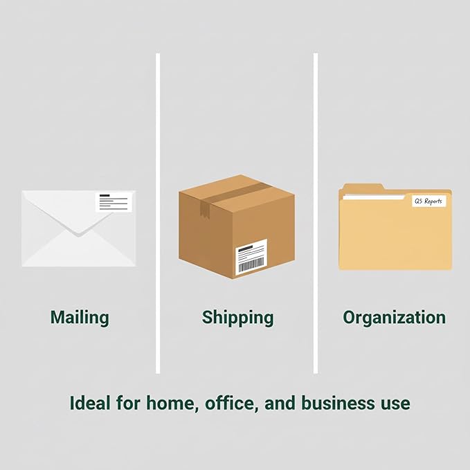 Printable Address Labels,1" x 2-5/8" Stickers for Printer,750 Blank Labels,Personalized Return Address, Mailing,Name Tag,Envelope Stickers for Home,School Supplies,or Office Use