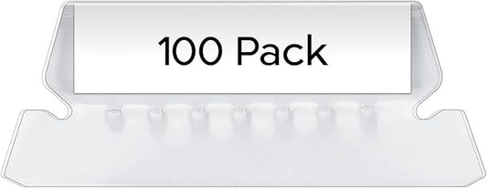 Pendaflex Hanging File Folder Tabs - 100 Sets of File Folder Labels - 2" File Tabs for Hanging Folders with 100 Inserts