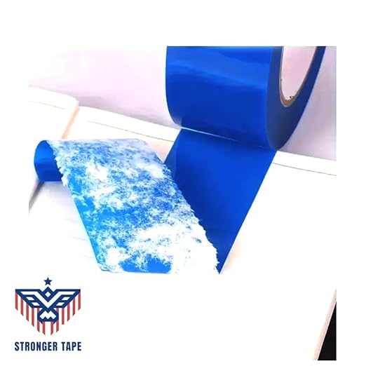 Blue Carton Sealing Tape, Packing Tape, Moving Tape 2" x 110 Yard,2.0 mil Thick, Heavy Duty (1 Roll)