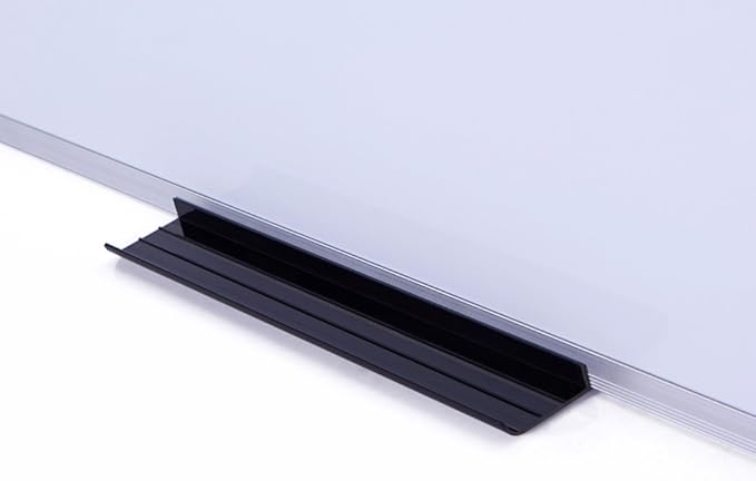 VIZ-PRO Large Magnetic Dry Erase White Board for Wall, 48 X 48 inches, Pack of 2, 4' x 4' Aluminum Framed Whiteboard with Marker Tray for School Office Home