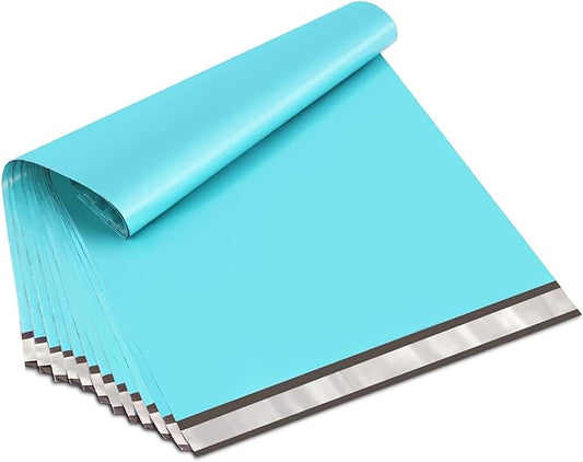 UCGOU Poly Mailers 24x24 Inch Teal 50 Pack Extra Large Shipping Bags Strong Thick Mailing Envelopes Self Seal Adhesive Waterproof and Tear Proof Boutique Postal for Clothing Quilt and More