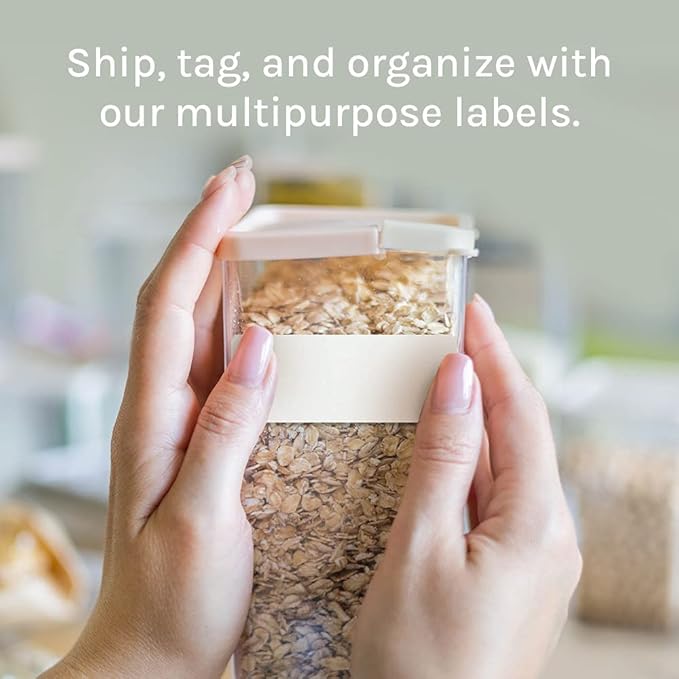 Premium Label Supply White Address Sticker Labels – 2.625" x 1" – Laser/Inkjet Compatible – (30 per Sheet), 2000 Sheets - 60,000 Total Adhesive FBA Labels