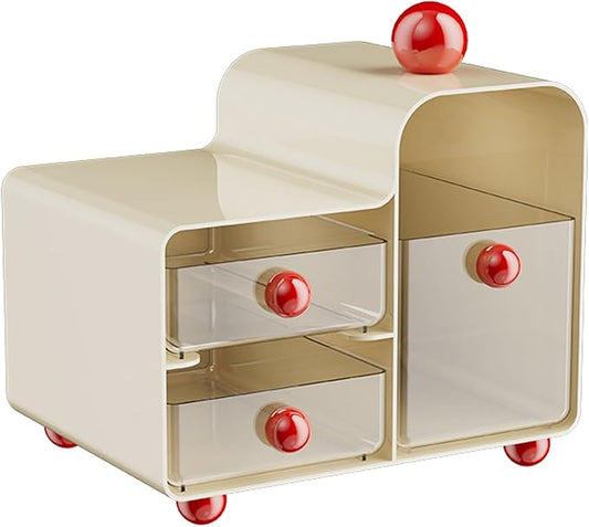 Multi Purpose Drawer Storage Box for Kitchen Countertops Office Desks Teas Bags Holder Cosmetics Organization Tool