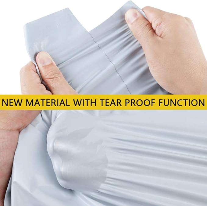 UCGOU Poly Mailers 24x24 Inch White 50 Pack Extra Large Shipping Bags Strong Thick Mailing Envelopes Self Seal Adhesive Waterproof and Tear Proof Boutique Postal for Clothing Quilt and More