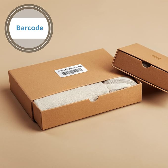 30336 Labels Compatible with Dymo LW 1" x 2-1/8" Multi-Purpose Address & Barcode for Label Writer 450 Turbo, 450, 4XL Desktop Printers, 25mm x 54mm, 4 Rolls - 500 Labels/Roll