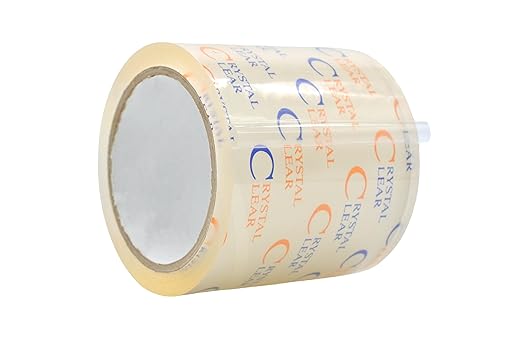 WOD CST22CC Crystal Clear See-Through Packing Tape – 3 inch x 110 yds. for Carton Sealing Mailing, Shipping, and Protection, Label Covering, Lamination, and Outdoor Uses.