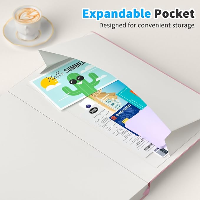 Oucaru Lined Journal Notebook, 8 Pack, 180 Pages, A5 Journals for Writing, 100 GSM Thick Paper, Small Notebooks Daily Journal for Women Men Work, Business, School, Travel Supplies