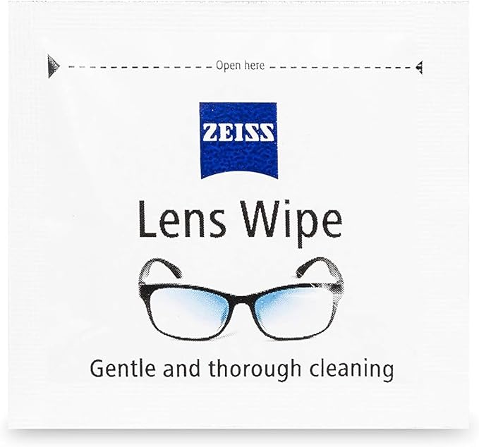 ZEISS Pre-Moistened Lens Cleaning Wipes, 600 Count
