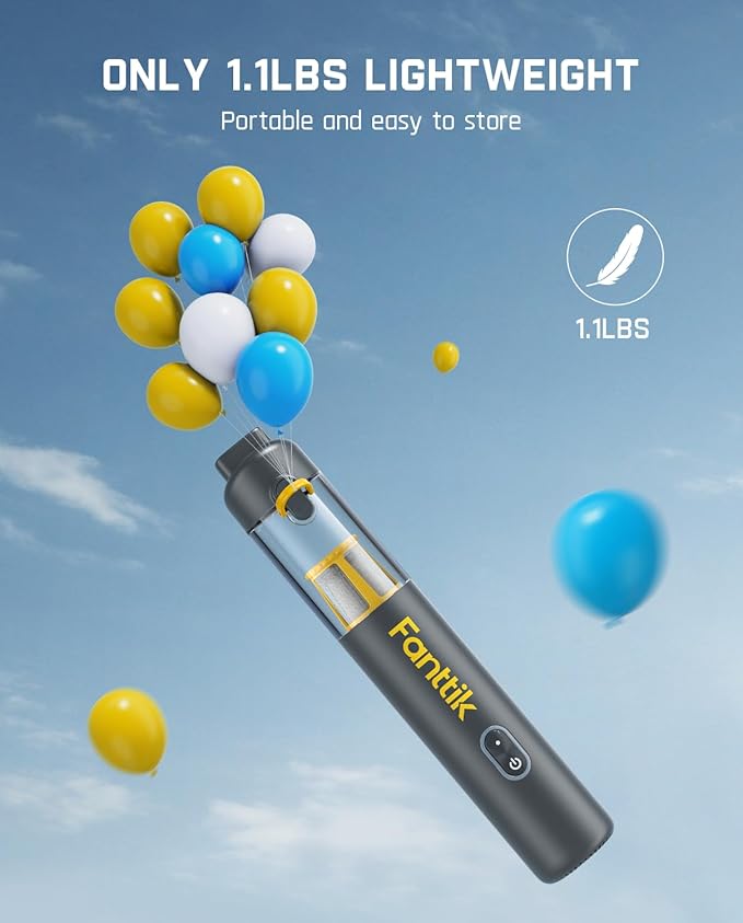 Fanttik Slim V8 APEX Car Vacuum, 4-in-1 Portable Mini Cordless Vacuum with 19000pa Suction Power, Type-C Charge, 2 Suction Modes, Handheld Vacuum for Small Jobs, Car, Office Desk, Keyboards (Gray)