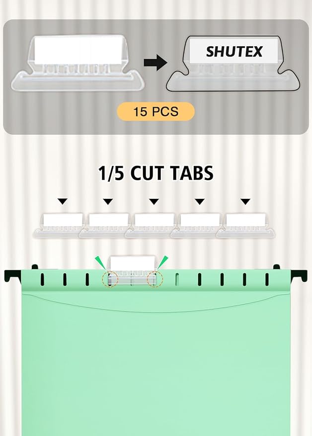 Extra Capacity Plastic Hanging File Folders, Hanging Folders, 12 Pack Reinforced Heavy Duty 2 Inch Expansion, Filing Cabinet Folders Letter Size for Bulk Files/Medical Charts(Sage Green)