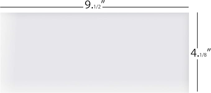 #10 Envelopes Letter Size Self Seal | 100 Business Mailing Security Peel and Sealing Envelope | 100% Tinted | no 10 White Windowless Legal Regular Plain Envelops Pack | 4-1/8 x 9-1/2 Inches | 24 LB