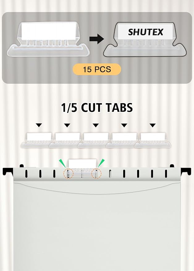 Extra Capacity Plastic Hanging File Folders,12 Pack Reinforced Hang Folder,Heavy Duty 7 Inch Expansion,Filing Cabinet Folders Letter Size for Bulk Files/Medical Charts(Glacier Gray)