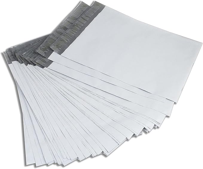 100PCS Poly Mailers 14.5x19 Inch - Self Adhesive Shipping Bags - Strong Thick Mailing Bags for Clothing, Lightweight Shipping Envelopes, Waterproof and Tear-Proof Postal Bags