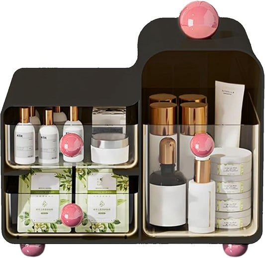 Multi Purpose Drawer Storage Box for Kitchen Countertops Office Desks Teas Bags Holder Cosmetics Organization Tool