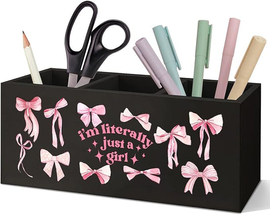 SNNDER desktop organizer, desk caddy, Pencil Holder For Office,School,Dorm Room&Vanity,Desk Accessories,Makeup Brush Holder,313