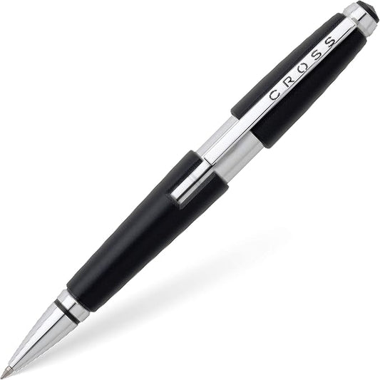 Cross Edge Gel Pen, Retractable, Medium 0.7 Mm, Black Ink, Black Barrel