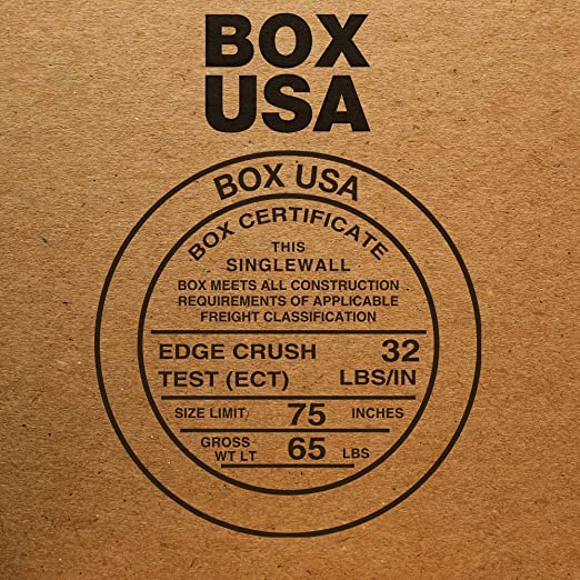 BOX USA Moving Boxes Large 20"L x 20"W x 15"H 12-Pack - Corrugated Cardboard Box for Shipping, Mailing, Packing, Packaging and Storage 20x20x15