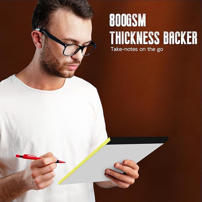 Yellow Legal Pads 8.5 x 11 Note Pads, 3 Pack Colored Notepads 8.5 x 11 Wide Ruled Writing Paper Pads, Perforated Legal Note Pads 30 Sheets Per Lined Paper 8.5 x 11 Notepad for Taking Notes, Reminders