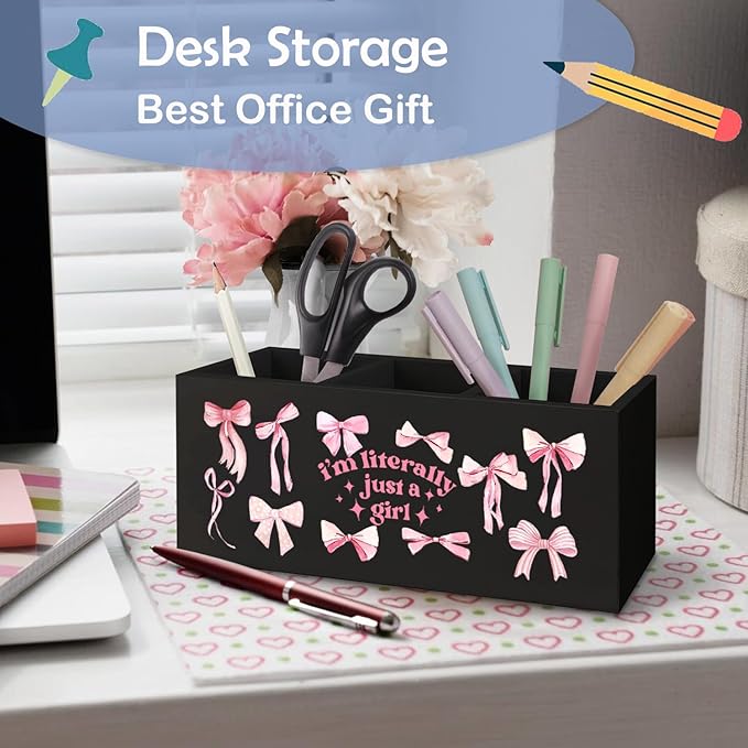 SNNDER desktop organizer, desk caddy, Pencil Holder For Office,School,Dorm Room&Vanity,Desk Accessories,Makeup Brush Holder,313