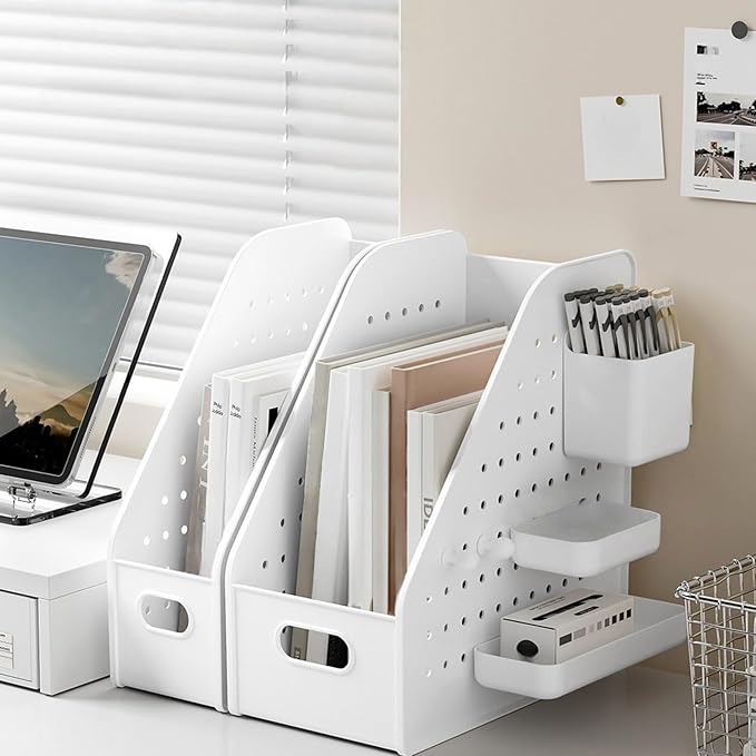 Large Capacity Storage Baskets for Desk Organization Modulars Pegboard Bin Multi Functional Home Use