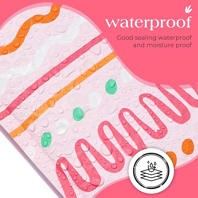 Metronic Bubble Mailers 8.5x12" 240pc Usable Size 8.5x11,Waterproof Mailing Padded Envelopes for Small Business,Cushioning Bubble Wrap Mailer Bags,Shipping Envelopes for Gift,Small Items Color Ribbon