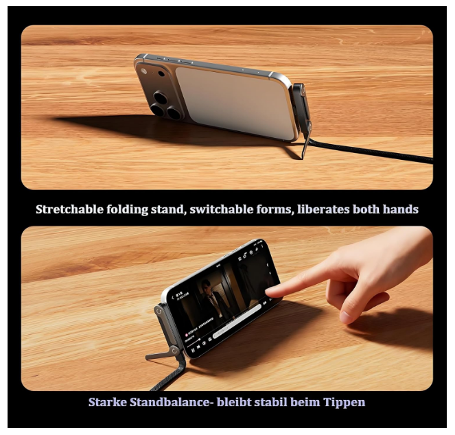 90-degree angled USB-C connector for ergonomic charging while gaming