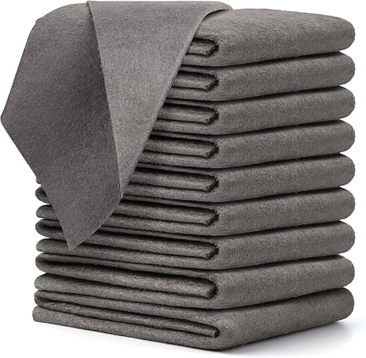 40 Pcs Thickened Magic Cleaning Cloth, Microfiber Streak Free Cleaning Cloths Reuseable Magic Cleaning Wipes for Windows Glass