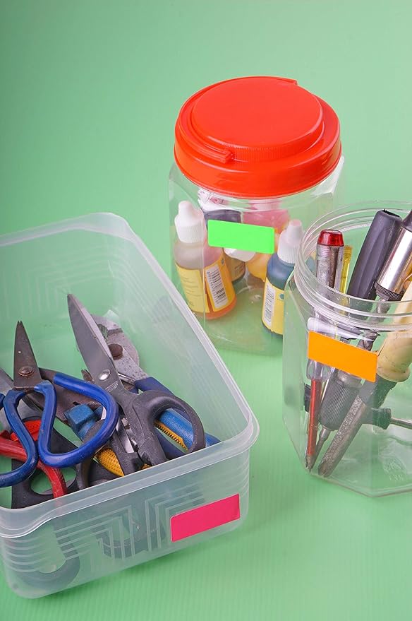 Royal Green Rectangle Color-Coding Labels 1.57 inch x 0.75 inch Orange (40mm x 19mm) - 2000 Pack