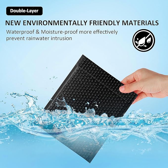 Bubble Mailers 6x12'' 25 Pack and 24PCS Fragile Stickers Bright Black Thick Waterproof Padded Poly Envelopes Bubble Wrap Mailers Self Seal Shipping Bags for Mailing Small Business Envelope Mailers #0