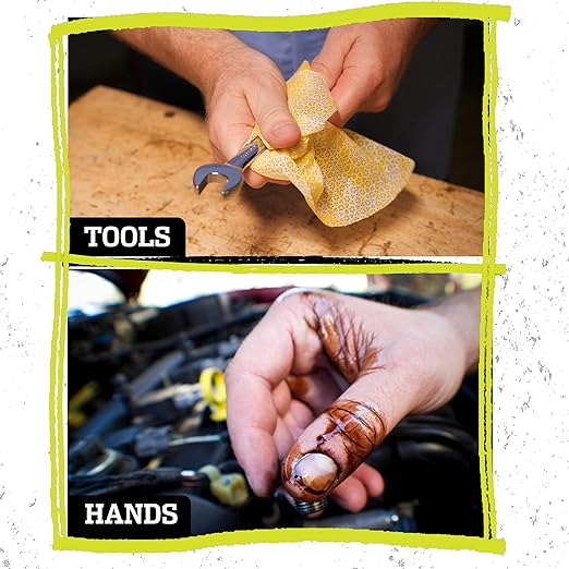 Tub O’ Towels TW75 Heavy-Duty 10" x 12" Size Multi-Surface Cleaning Wipes, Dual Texture, 75 Count Per Canister, 2 Pack