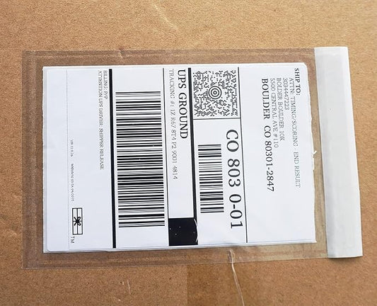 Premium 4.7''x7.5'' Packing List Envelope, Tailored Size for 4x6'' Shipping Labels,Self Adhesive Shipping Label Pouch/Sleeve (300 pack)